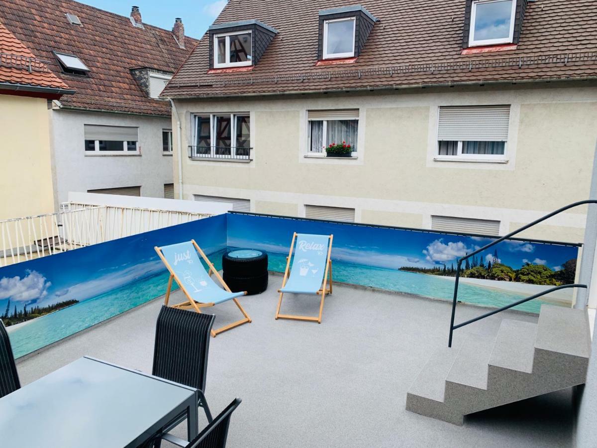 Schönes Apartment Terrasse 2P. Stadtnah Würzburg WLAN Exterior foto